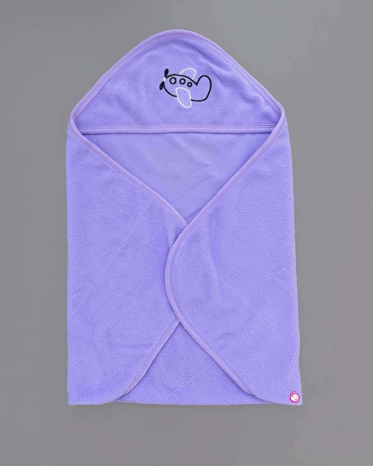 Kids Hooded Baby Towel - Purple