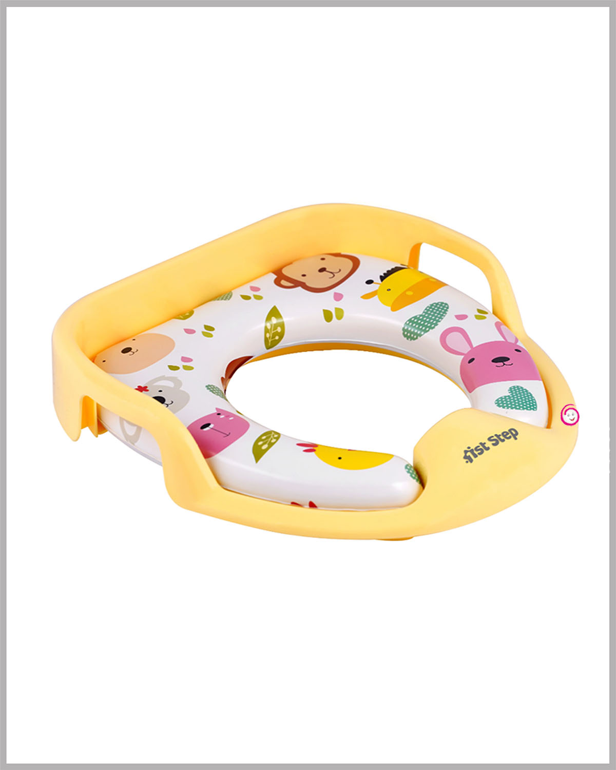 Baby Western Cushioned Potty Seat With Handles Potty Seat - Yellow