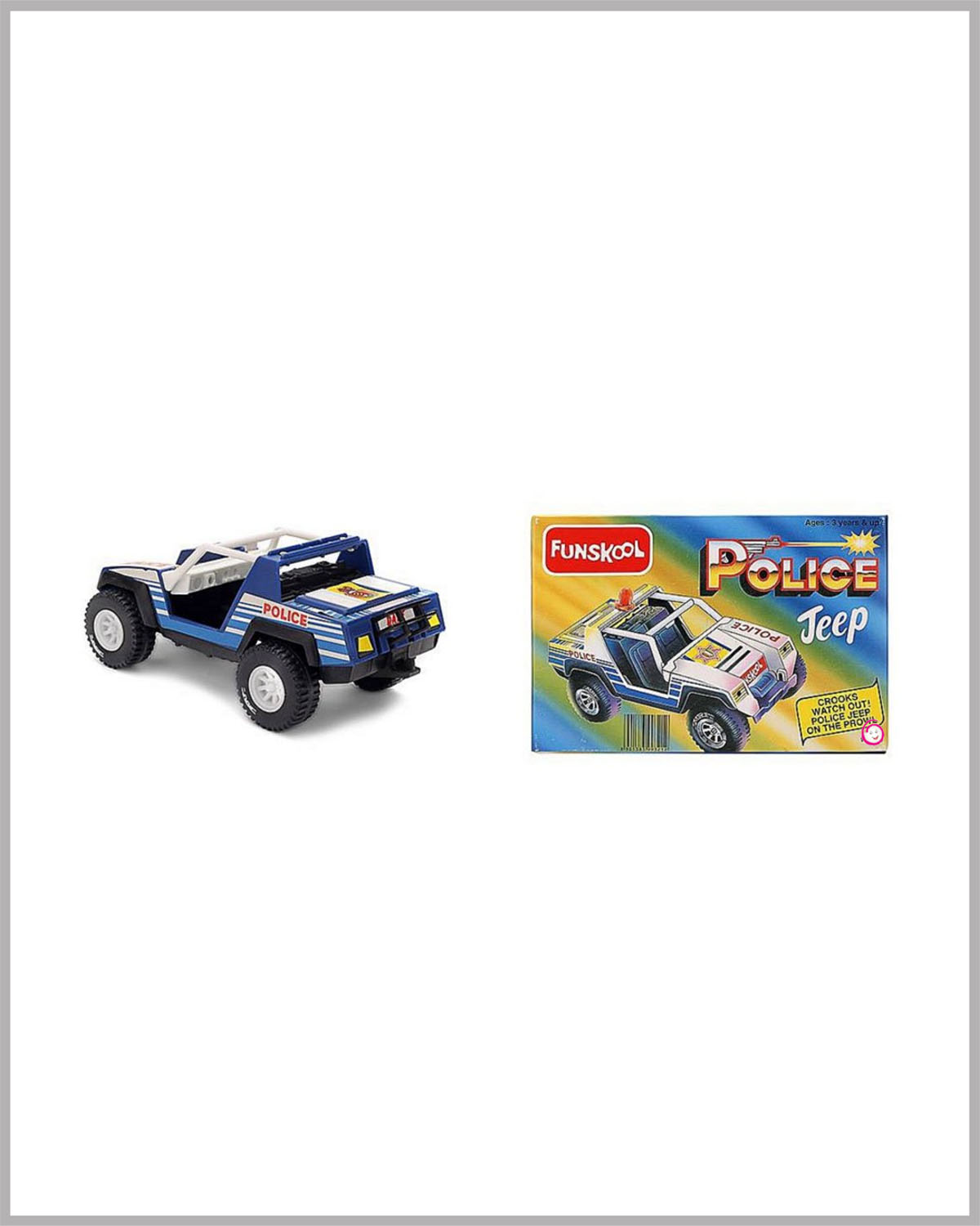 Funskool Giggles Police Jeep - 12M+