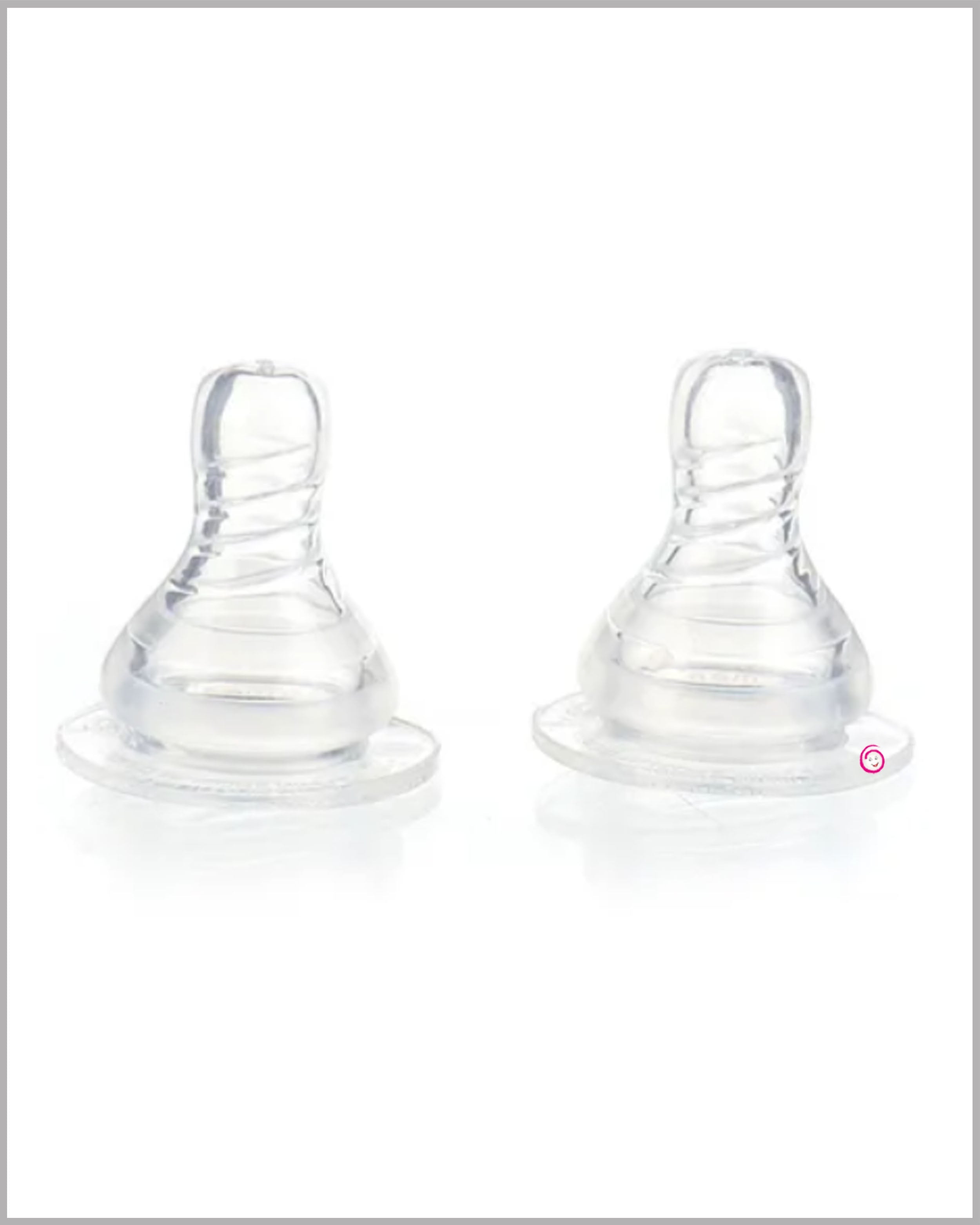 Mee Mee Eazy Flo Silicone Teat (1M+) Medium