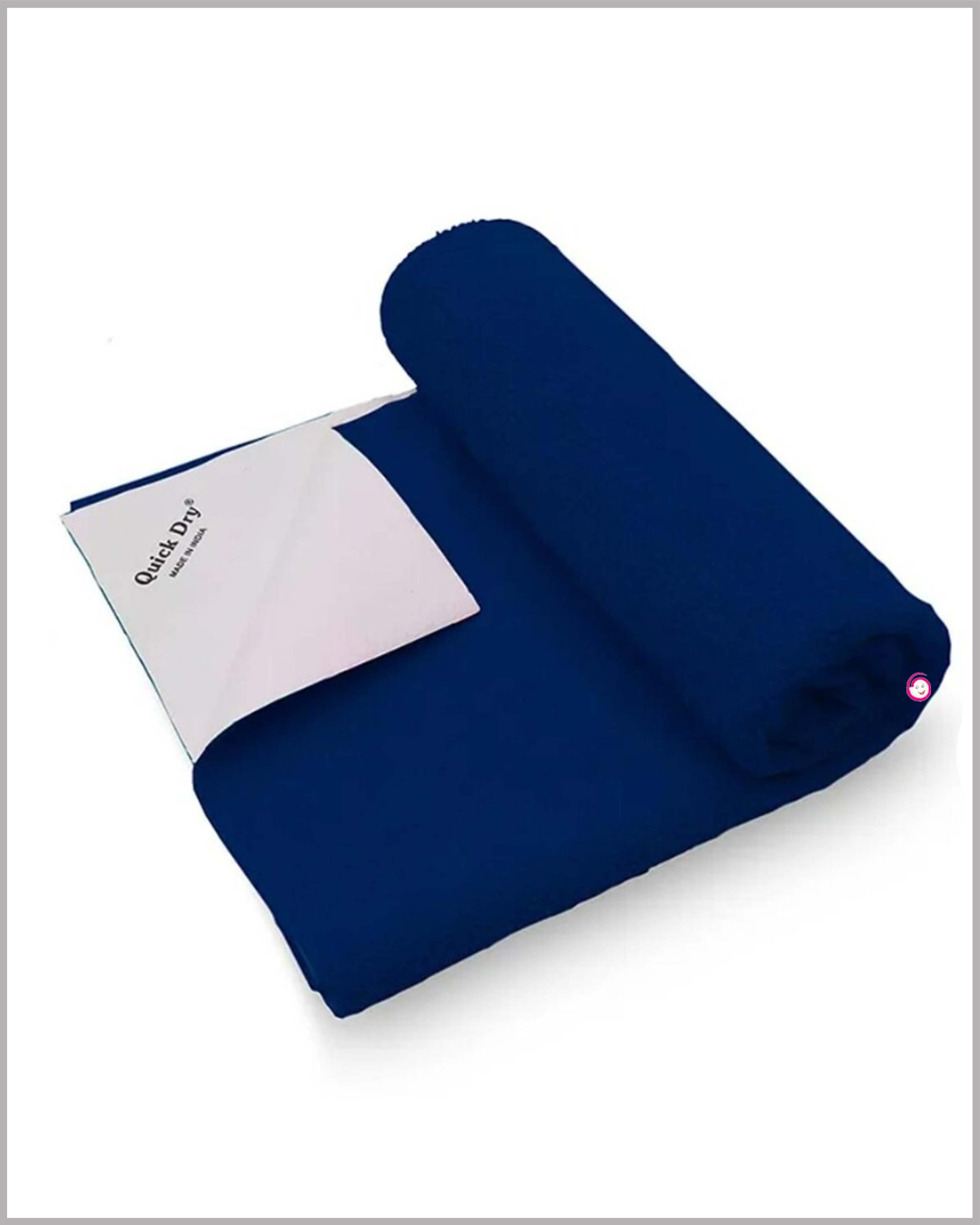 Quick Dry Sheet for Baby Bed Protector Waterproof Dry Sheet Reusable - Royal Blue (Small)