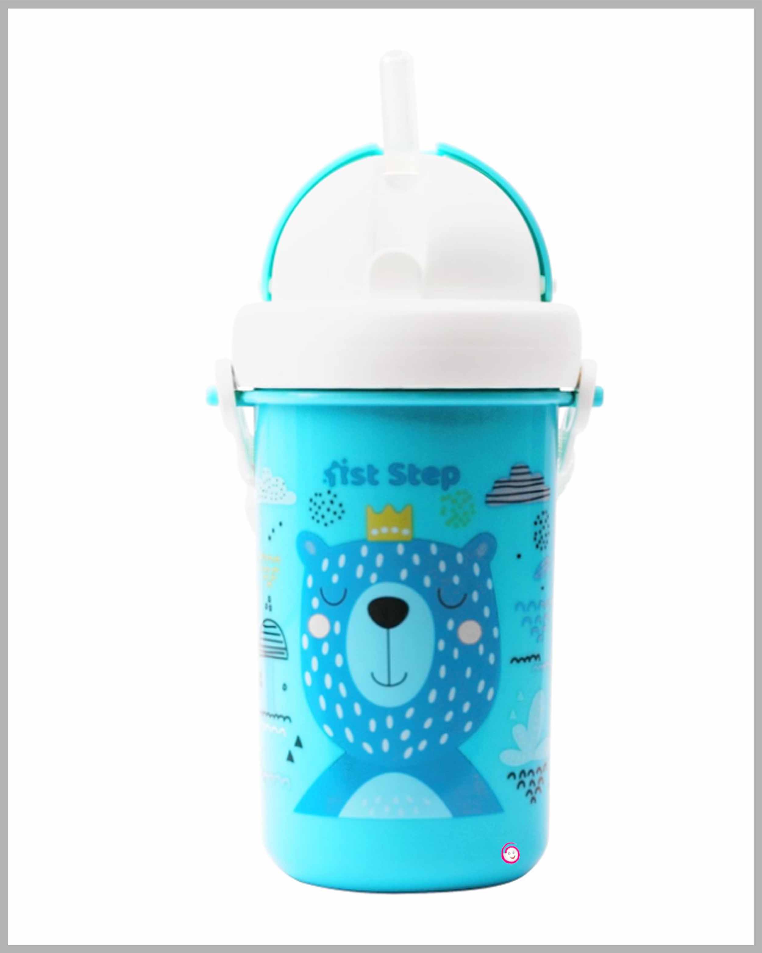 1st Step Straw Sipper for Easy Grip - Sky Blue