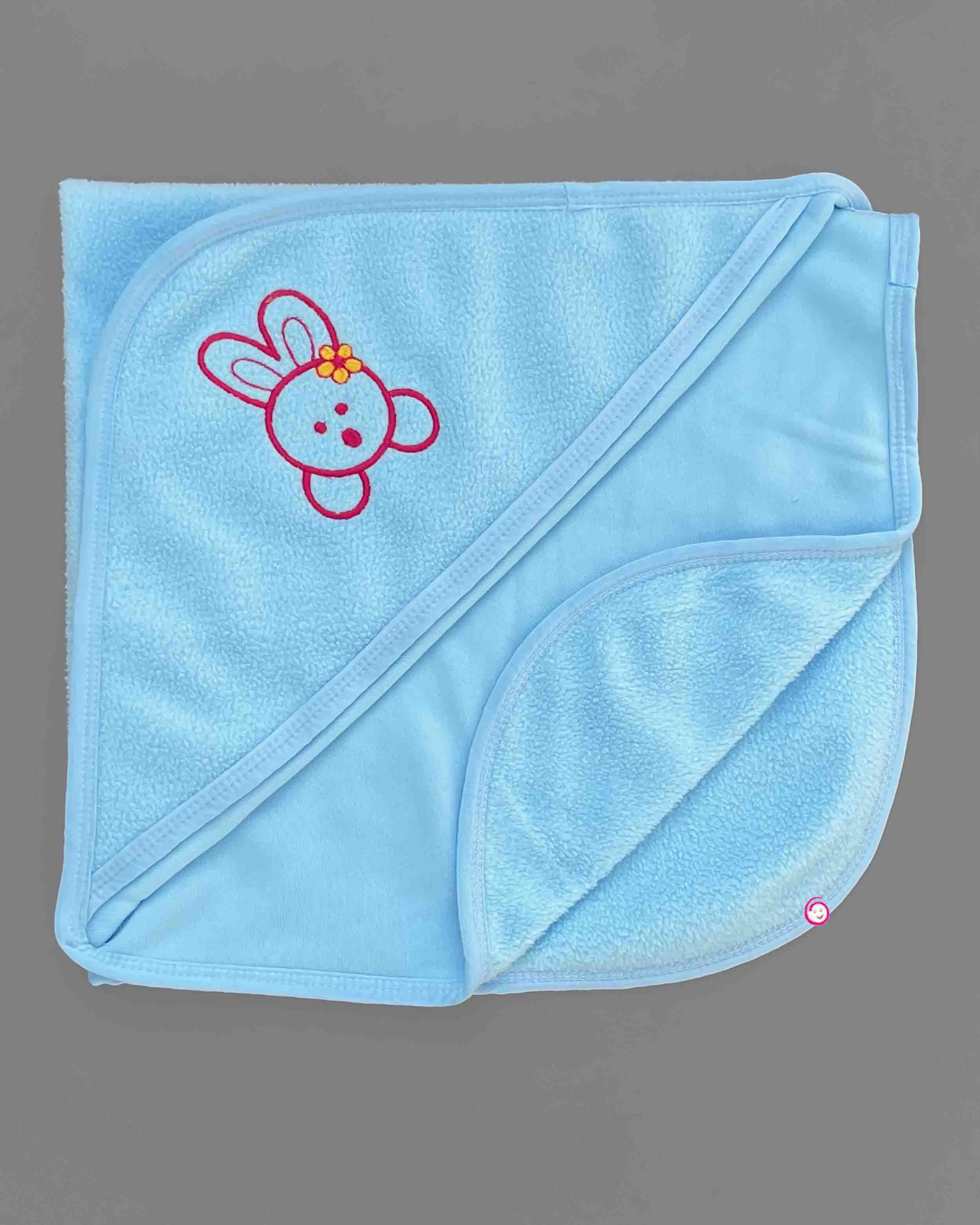 Kids Hooded Towel - Sky Blue