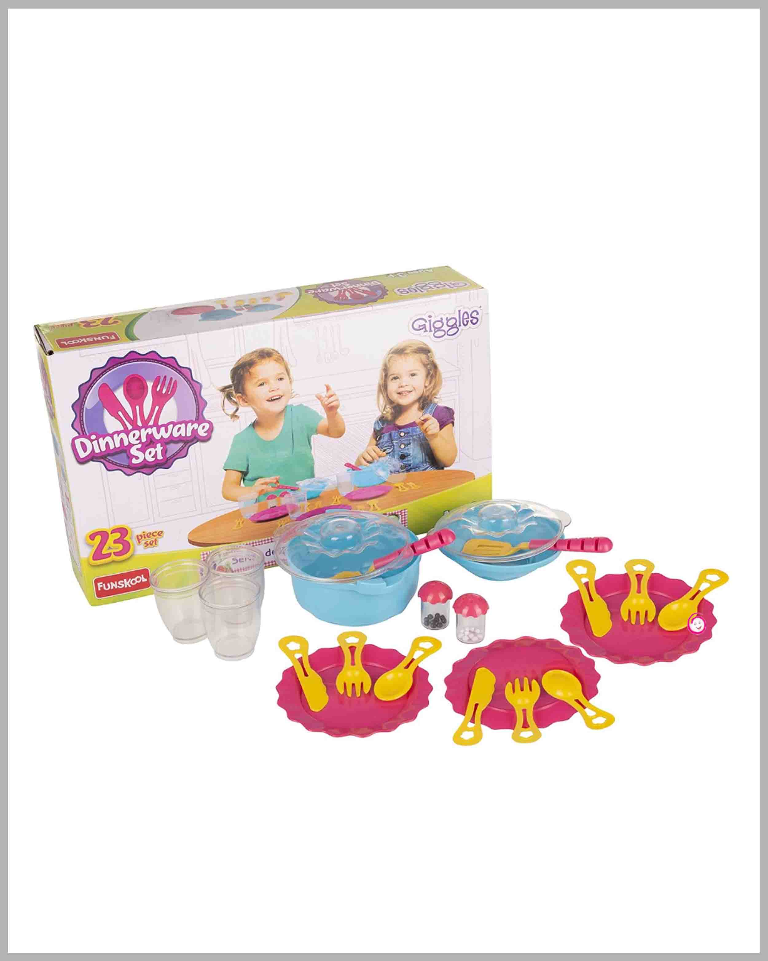 Funskool Giggles Dinnerware Set