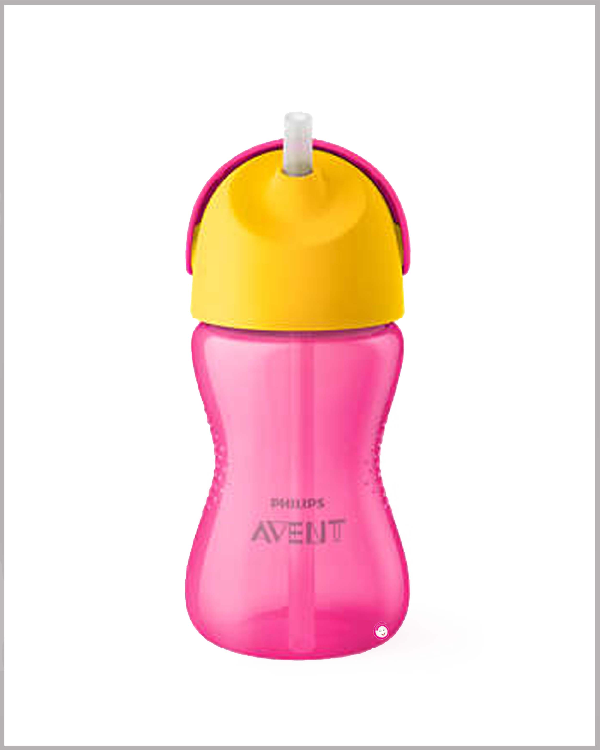 Philips Avent Straw Cup - Pink (300ml)