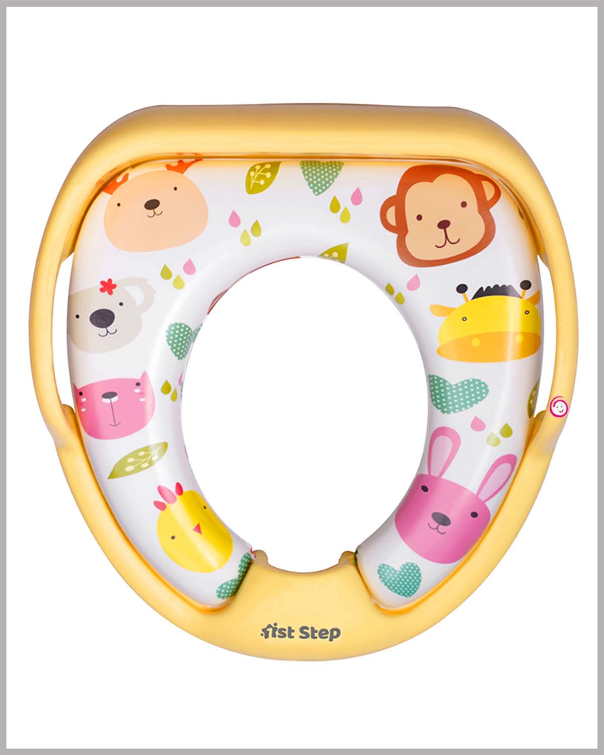 Baby Western Cushioned Potty Seat With Handles Potty Seat - Yellow