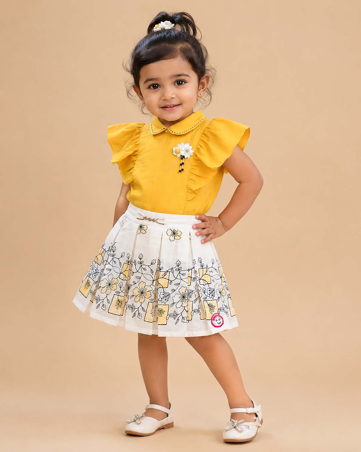 girls top & skirt