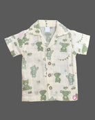 Boys Cotton Top & Shorts Set For Playdates & Summer Vacations