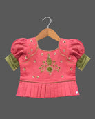 new designs of lehenga, pattu lehenga