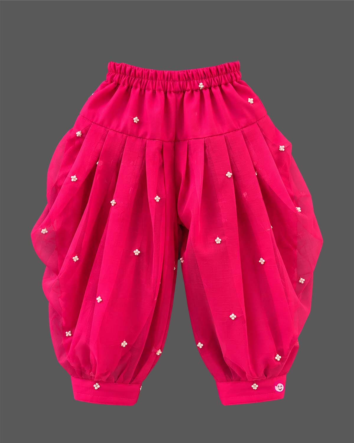 Toddler embroidered kurti and patiyala pants ethnic wear set for festive party and family celebrations
