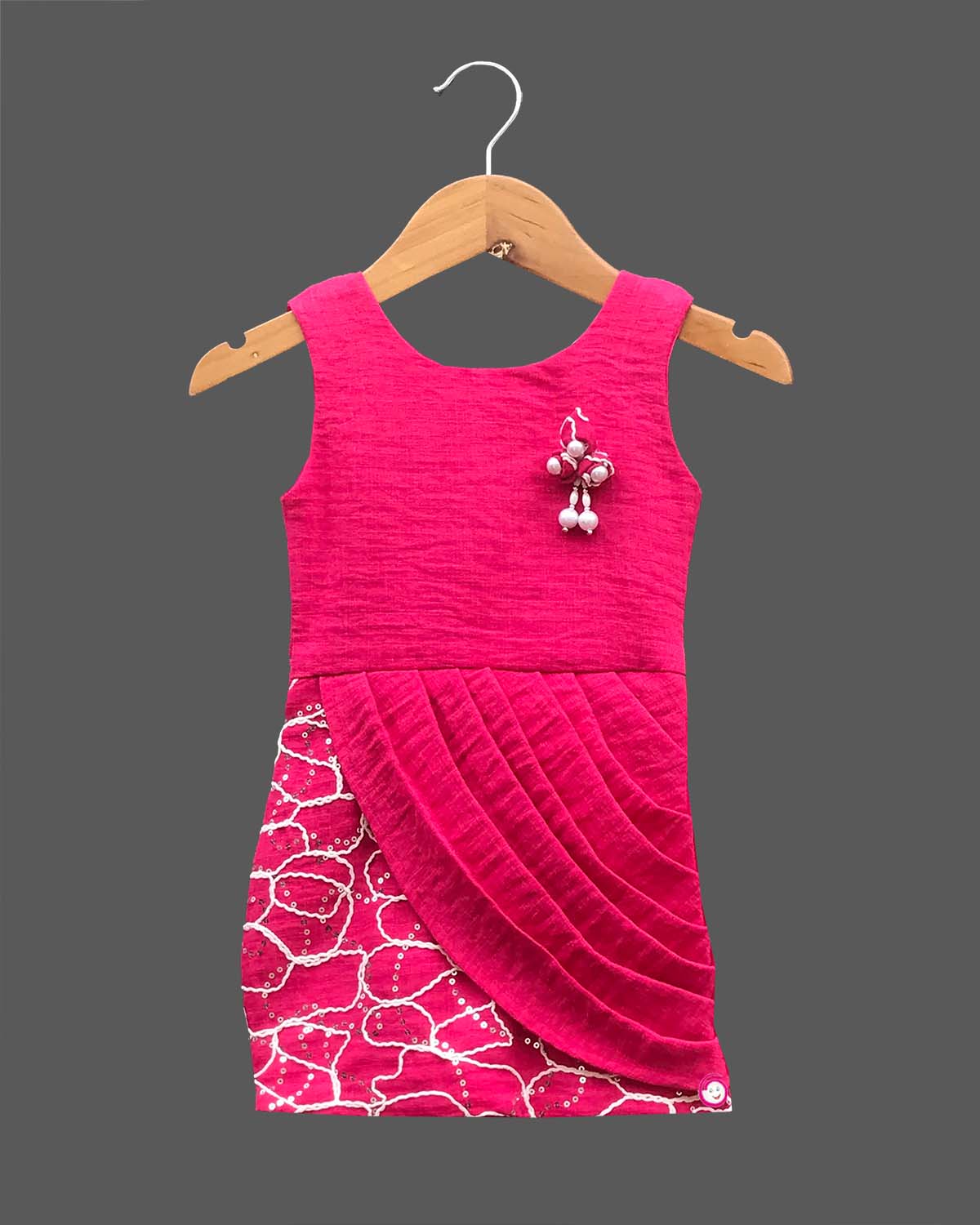 Girls western stylish midi - Pink