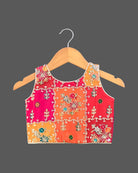 lehenga with short top