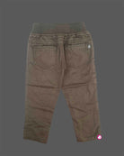 Elasticated waistband cotton trousers for baby party wear dress styling