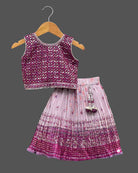 Girls ethnic wear choli - Indigo