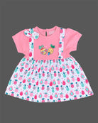 infants frock printed casual dress for birthday outing