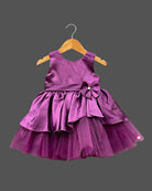 Girls attractive color with partywear frock - Indigo