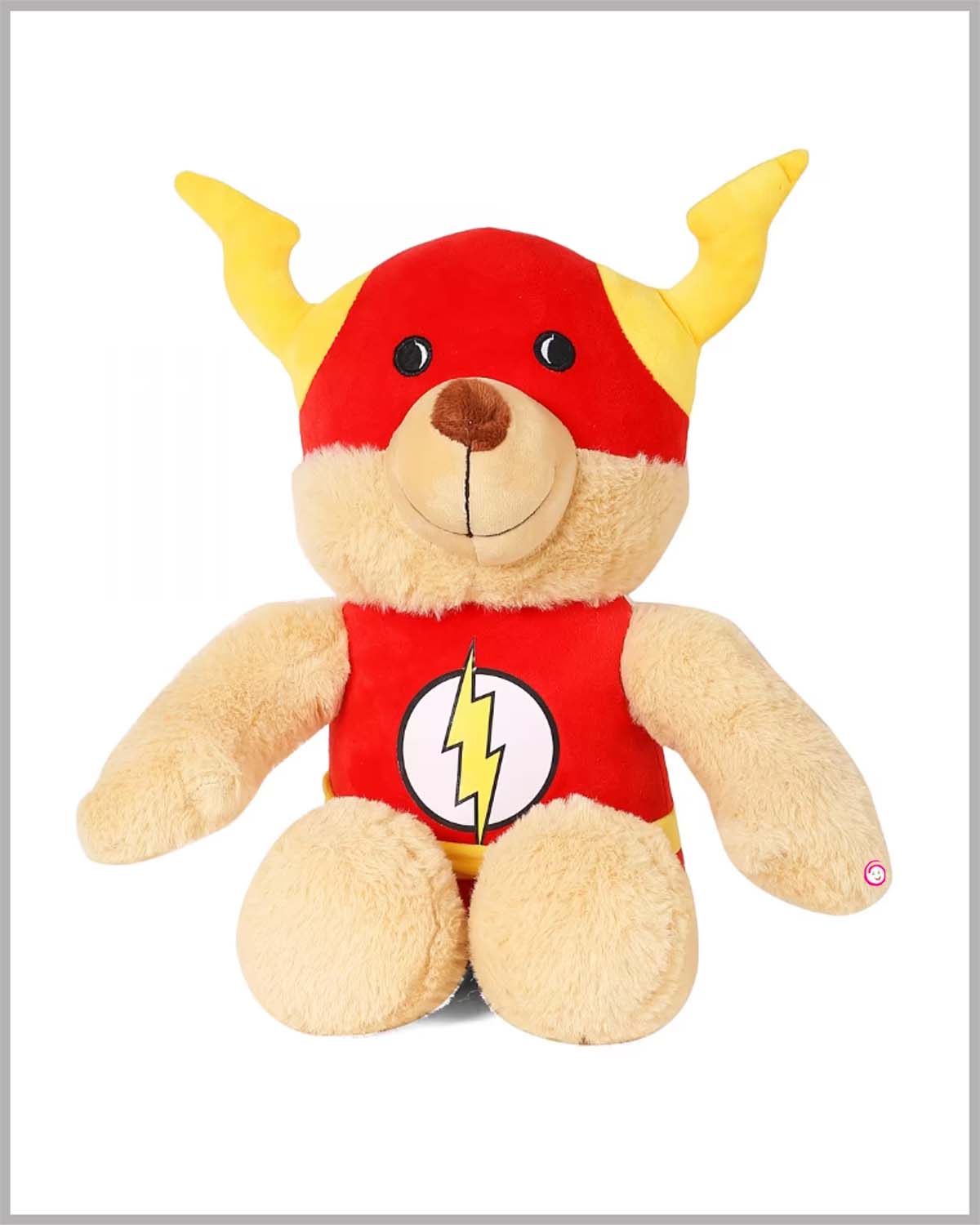 Cute Beige DC Comics Flash Bear Teddy Bear OPUS RKID