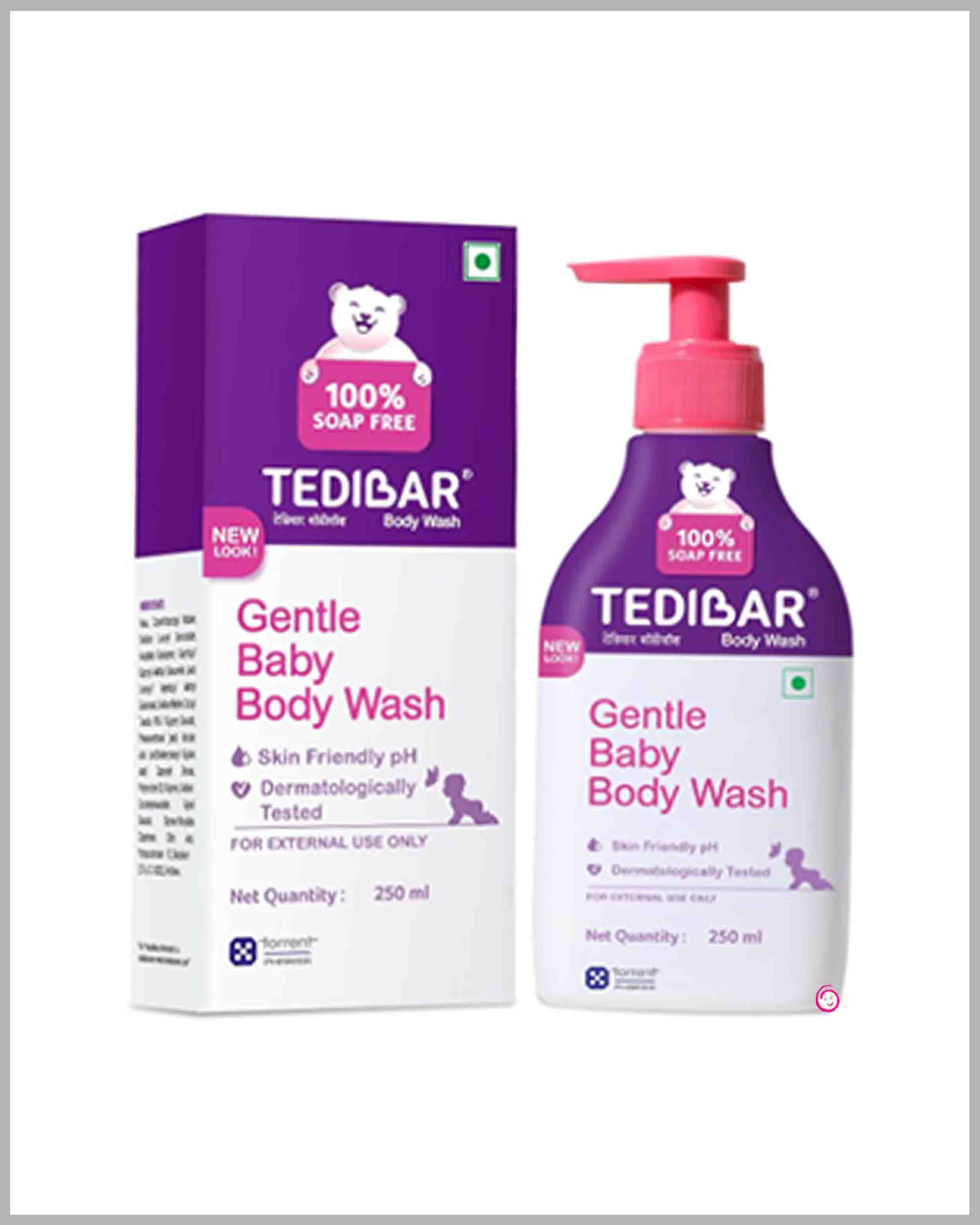 Curatio's tedibar gentle baby body wash - 250ml