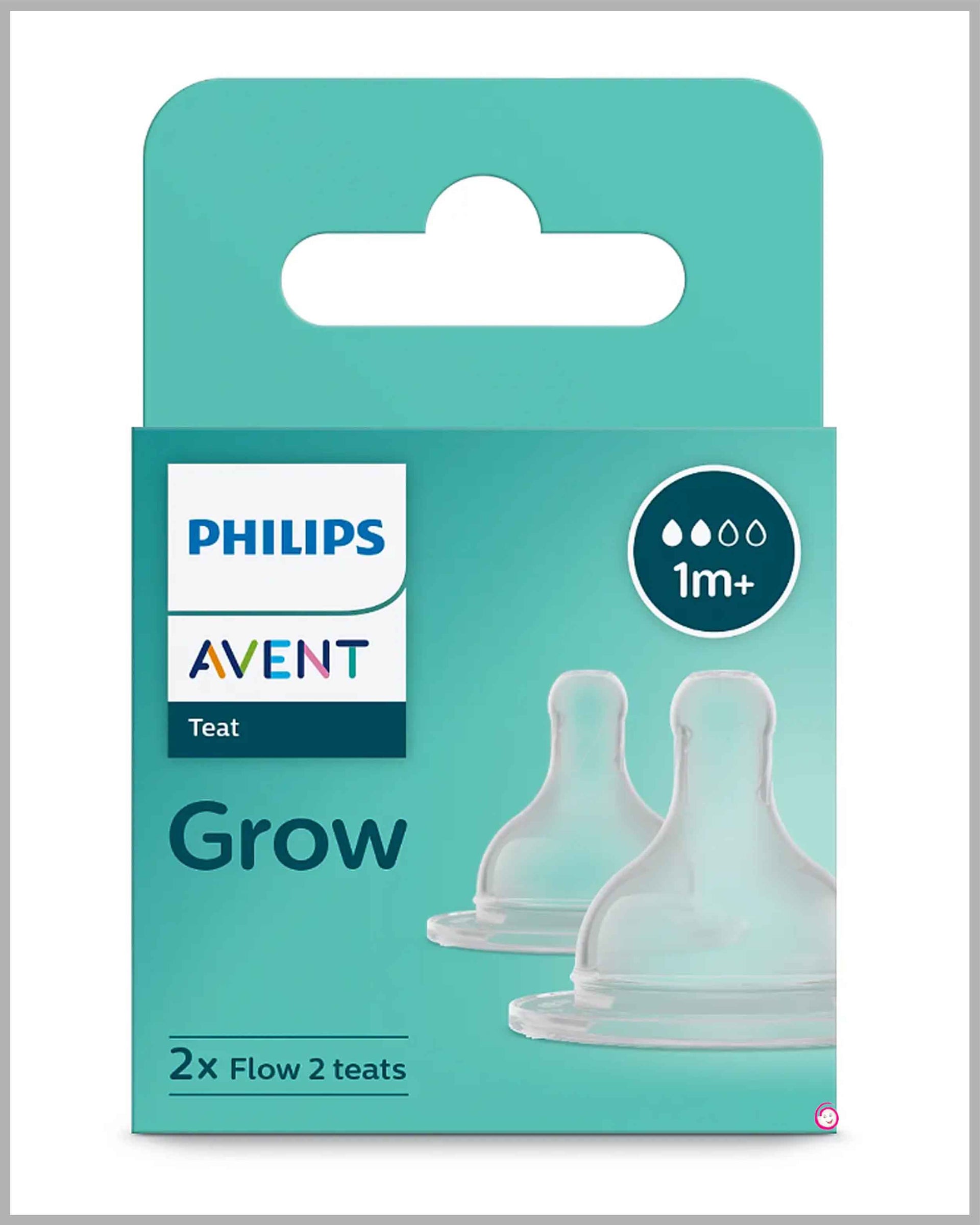 Philips Avent Grow Bottle 1M+ Flow Teat Avent