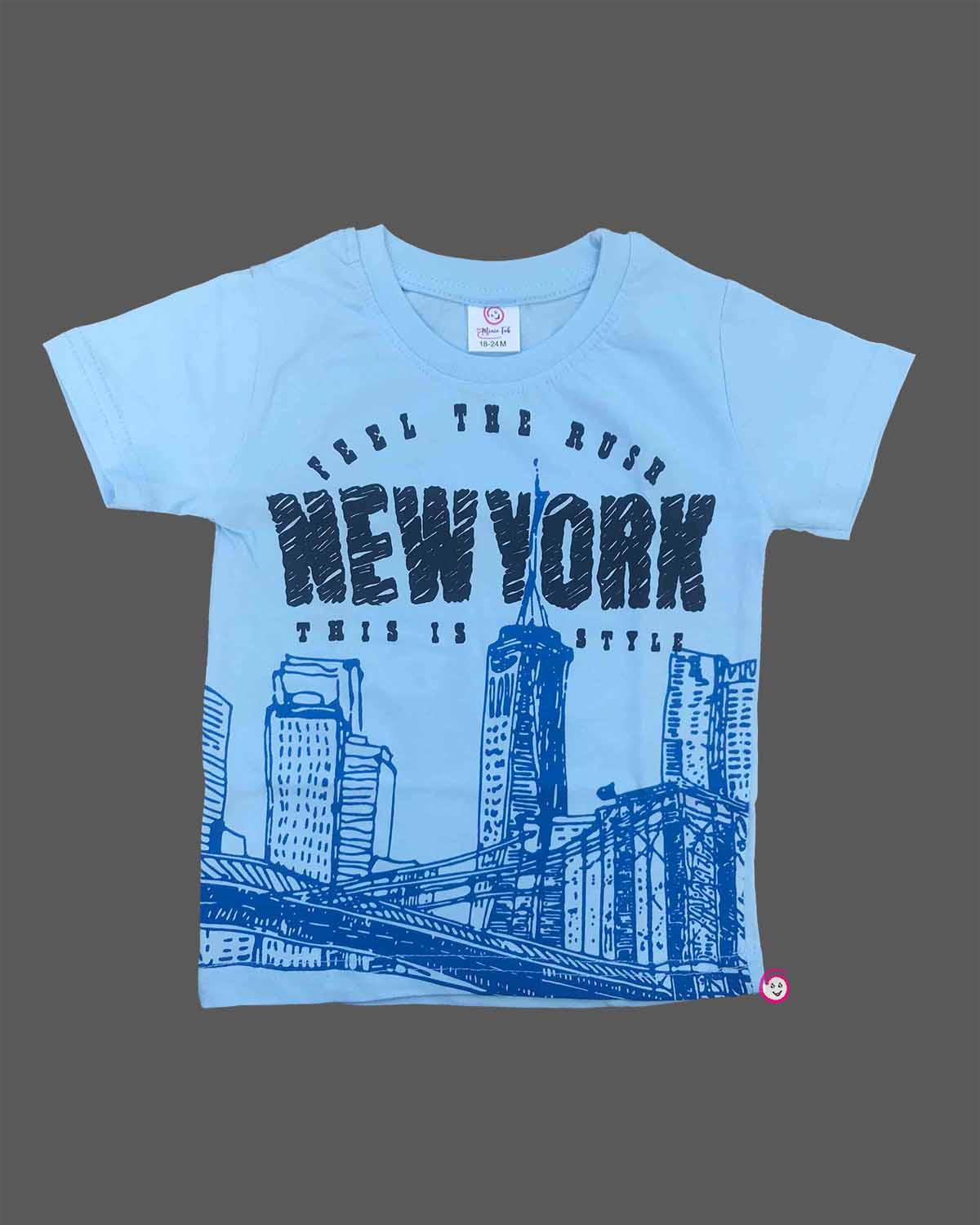 toddler printed cotton t shirt for casual outings and daily wear