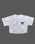 Toddler printed half sleeve western top with slogan graphic for casual outing