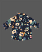 Boys shirts set featuring open shirt graphic tee and cargo pants for playdates