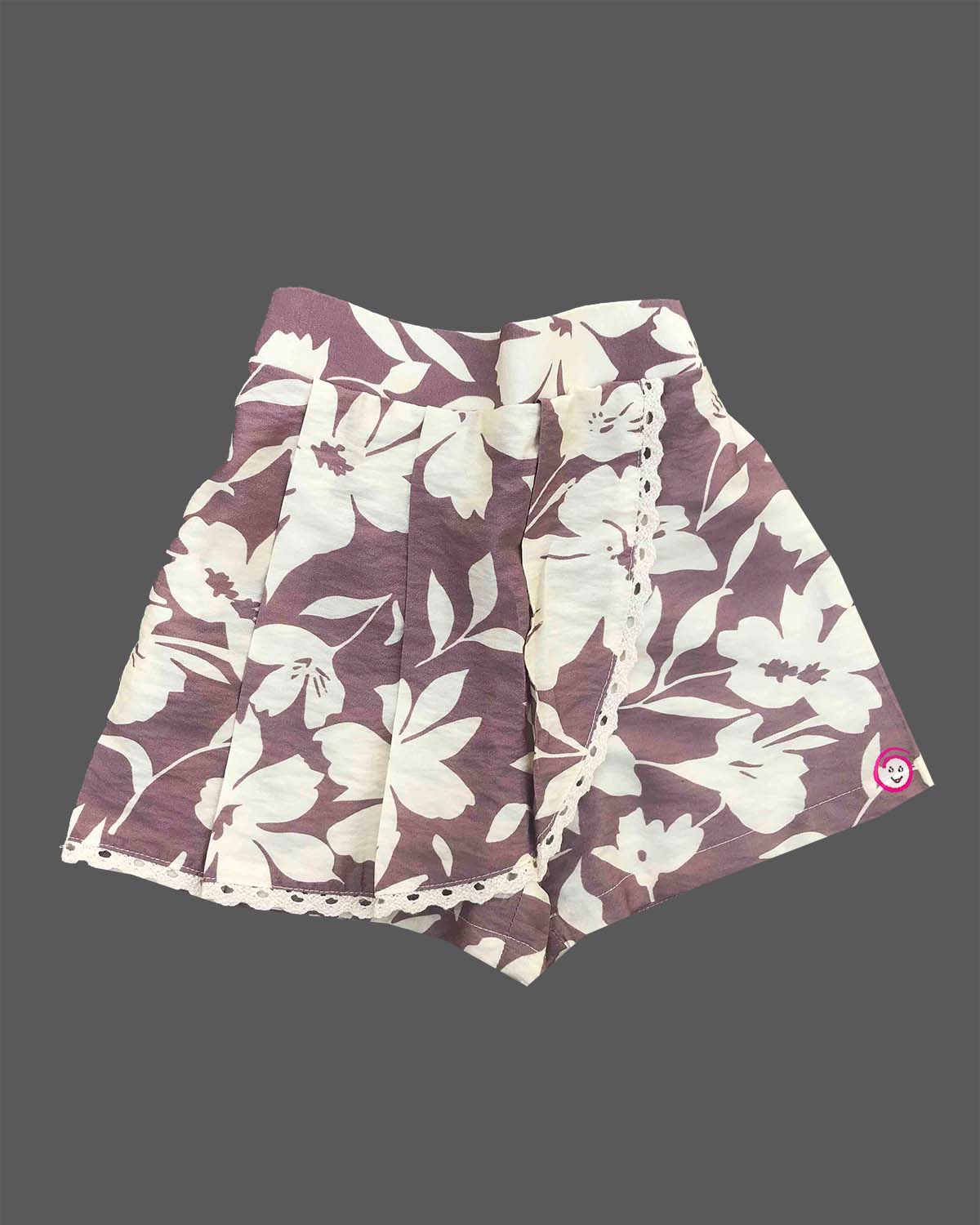 Toddler girls graphic t-shirt and printed shorts casual summer set