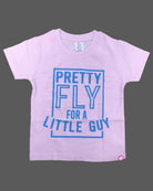 Cool toddler slogan cotton t shirt with short sleeves and crew neck