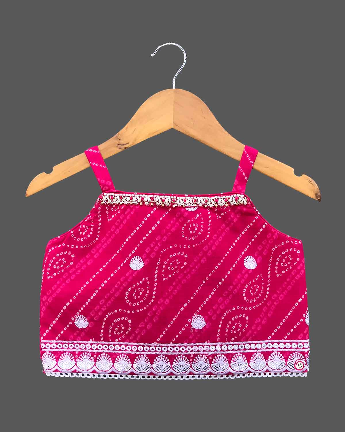 crop top and lehenga