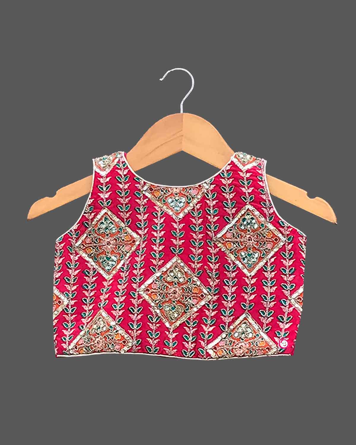 crop top and lehenga