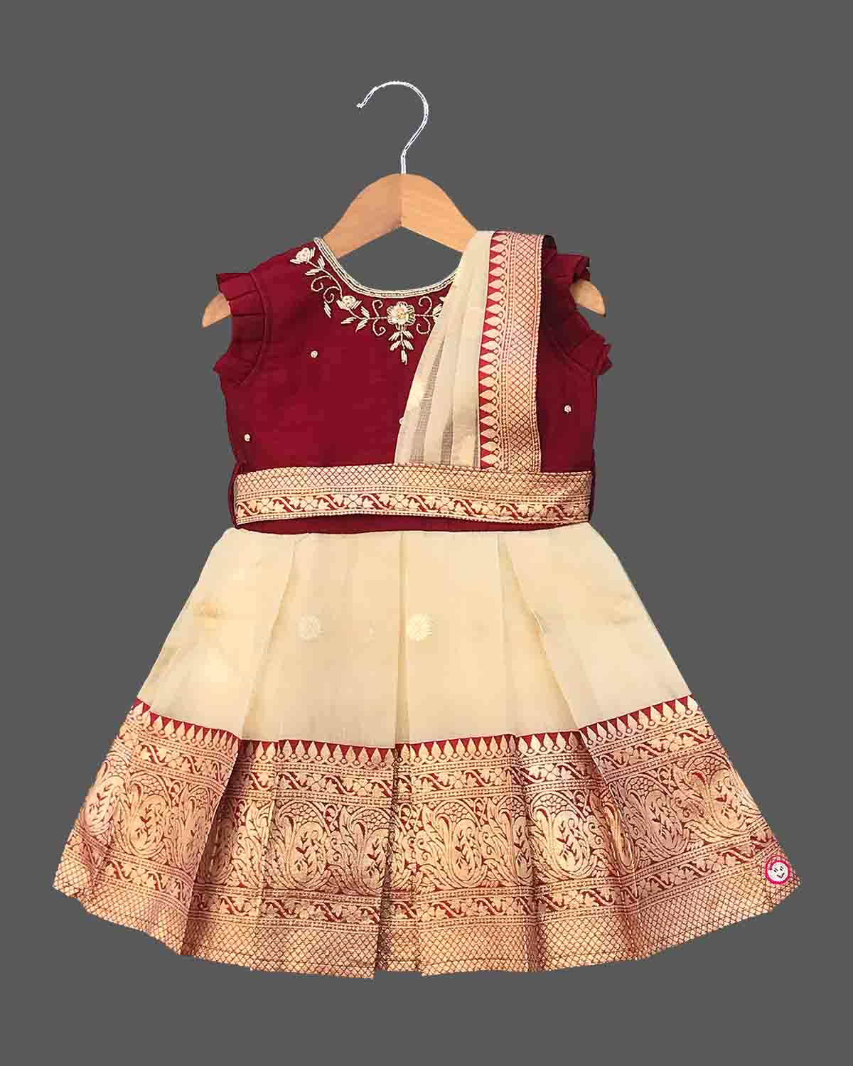 saree style frock