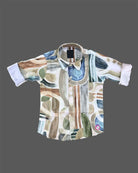 Stylish toddler printed full sleeve casual shirt for active young boys