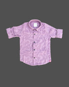 Boys full sleeve casual shirt - Lavender