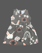 sleeveless frock
