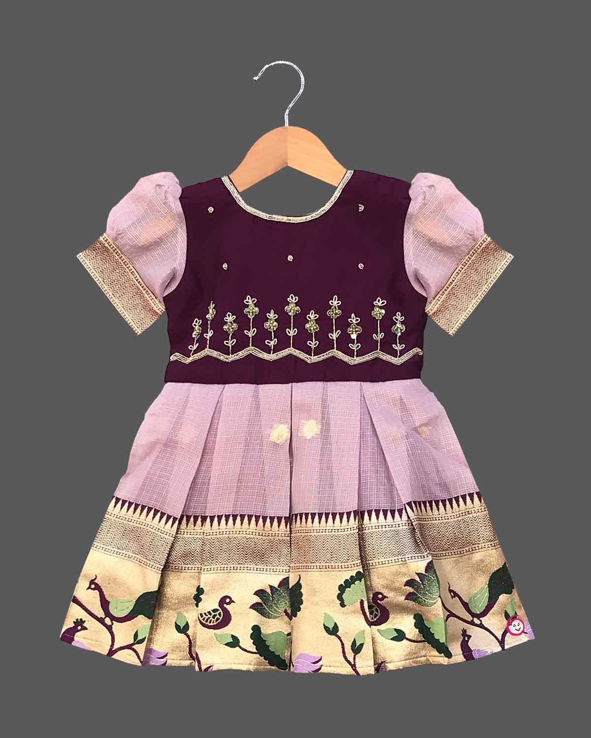 silk frock