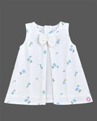 infants frock floral cotton dress for infant casual wear