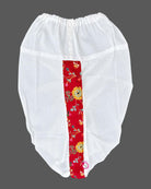 Boys jacquard tunic top and kids dhoti kurta featuring woven floral patterns and structured button front.