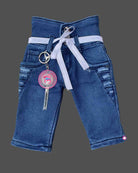 Girls western jean - Royal Blue