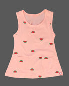 sinker sleeveless frock