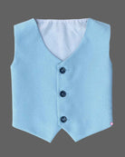 Boys bow tie with formal suits - Sky Blue