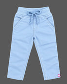 Toddler drawstring twill pant featuring an elastic waistband for dress for boys styling.