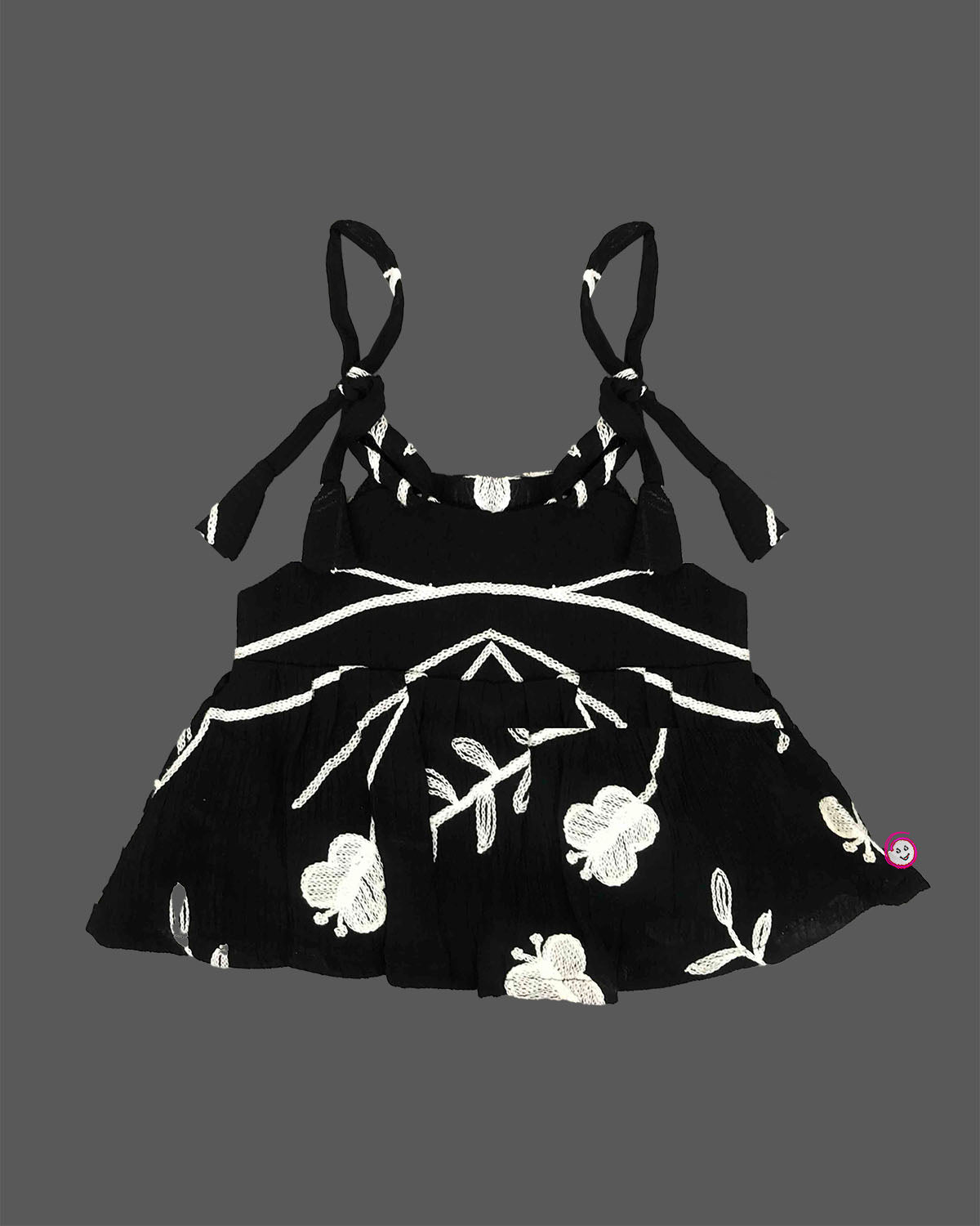Infant Embroidered Cotton Top dress for infant baby clothes