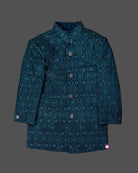 Boys Sequin & thread worked sherwani with pant