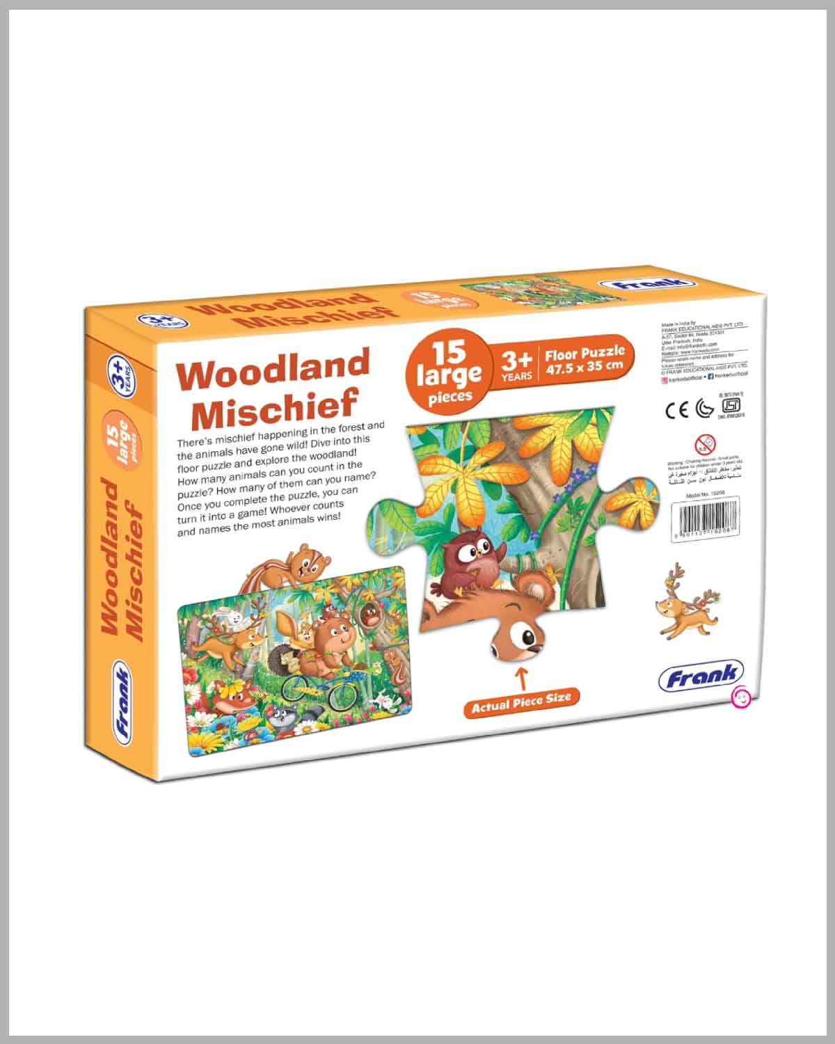 Frank Woodland Mischief Floor Puzzle