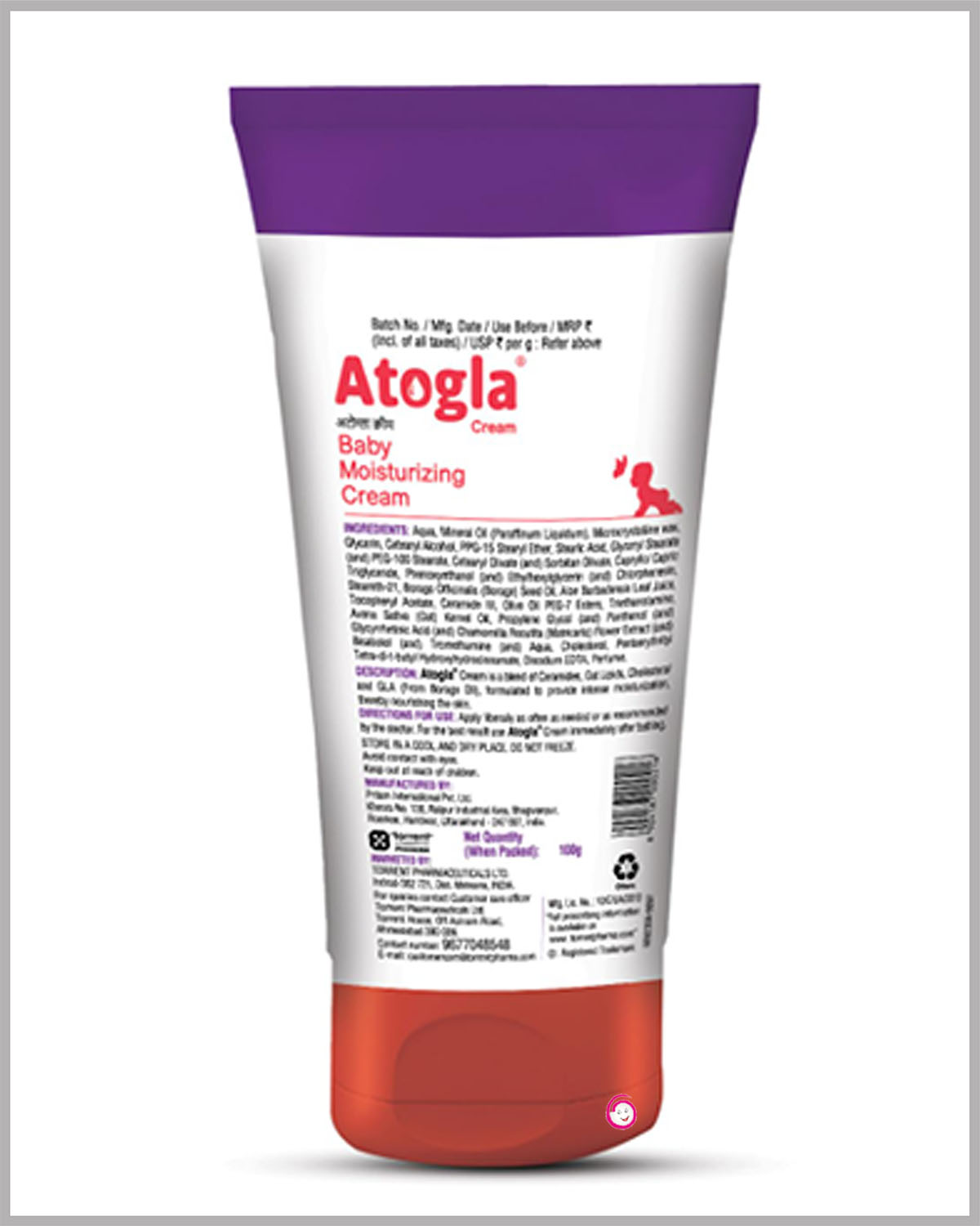 Curatio New Atogla Moisturizing Cream - 100g