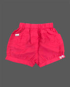 Bright pink toddler cotton vest and shorts set for birthday party