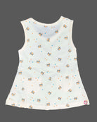 sleeveless frocks