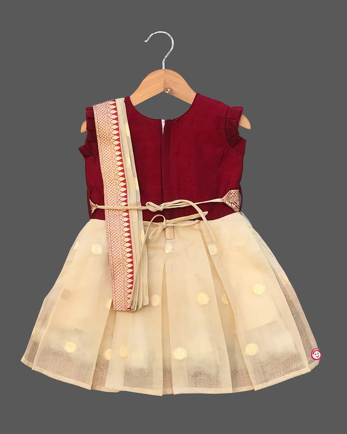saree style frock