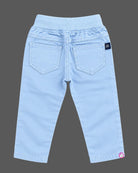 Toddler drawstring twill pant featuring an elastic waistband for dress for boys styling.
