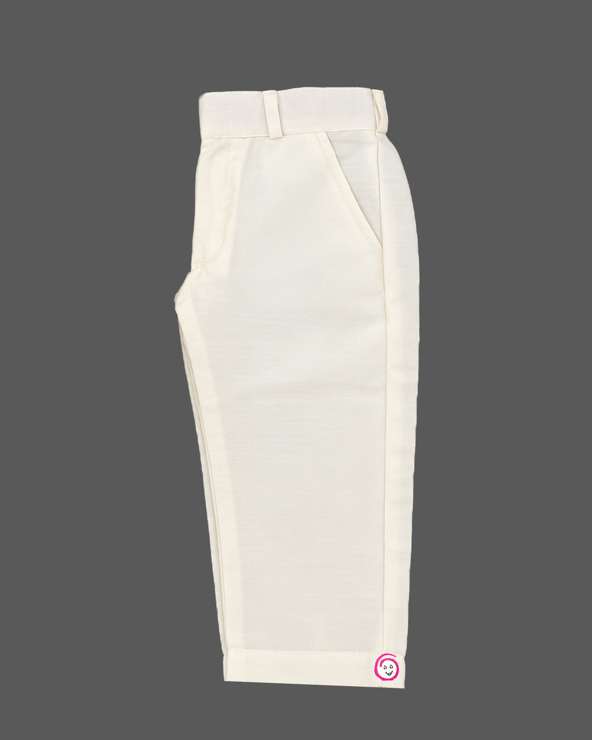 Embroidered indo western dress for boys featuring mandarin collar jacket and trousers